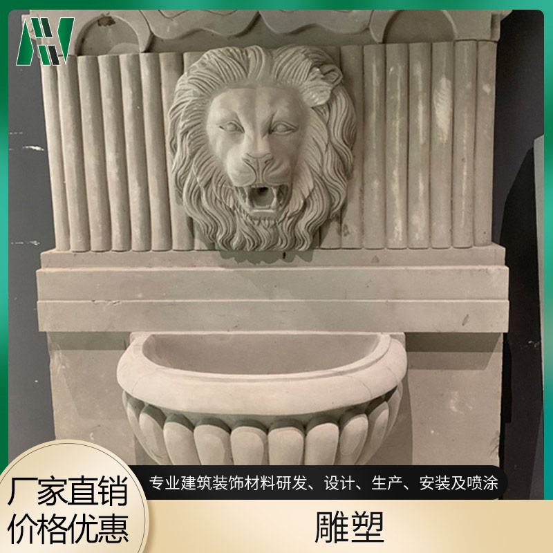 中式雕塑 真材实料 来图定制